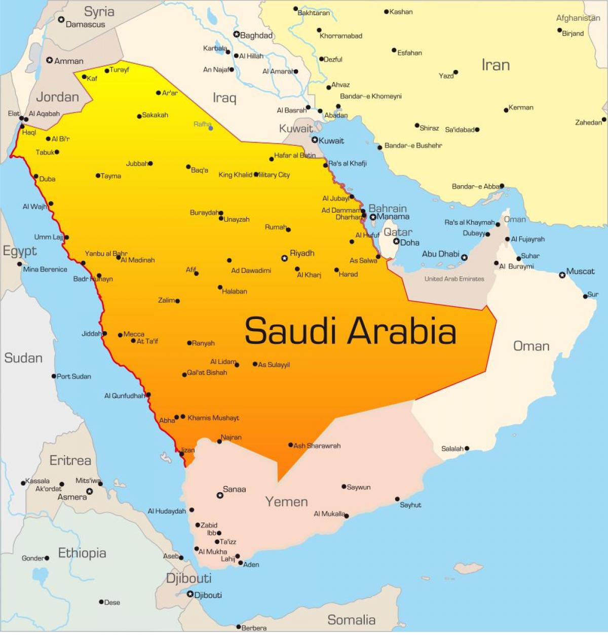 Saudi_ arabia. kgm ซาอุดิอราเบียนแผนที่