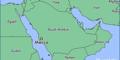 Saudi_ arabia. kgm อยู่บนแผนที่